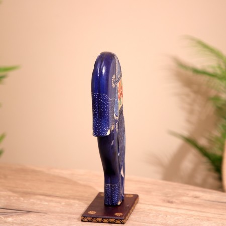 Souvenir "Elephant" on a stand, batik, tree 30 cm-2