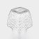 Glass jar for bulk products "pattern", 200 ml