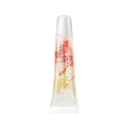 Solomeya's lip gloss "mango cheesecake", moisturizing, 9 ml