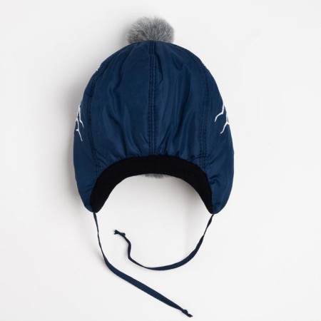 Pengui hat for a boy, blue color, size 44-3