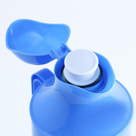 Thermos 2 l, with a glass flask, retains heat 24 hours, blue, 37.5 x 13.5 cm-3