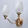 Sconces "Palermo", size 40x23x30 cm, 120W 2xe27 IP 20