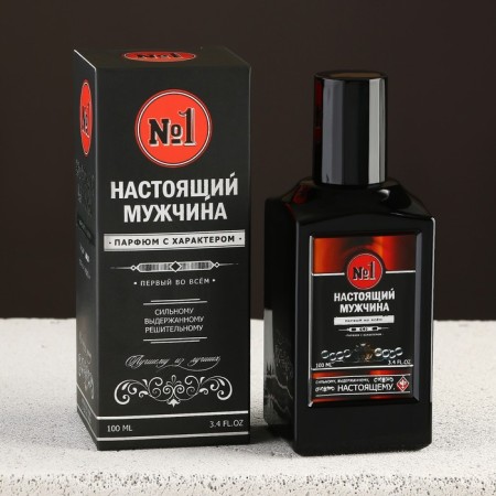 Toilet water "Real man No. 1", 100 ml