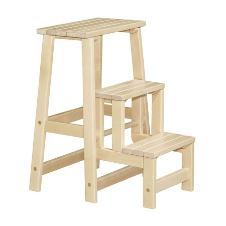 Stool- ladder, 455x310x616, varnish
