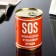 Socks in the bank "SOS" (male, black color)