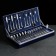 Set of dining room "Uralochka", 60 items, thickness 2 mm, decorative box, silver color