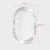 A set of rings for curtains in the bathroom, plastic, 12 pcs, transparent