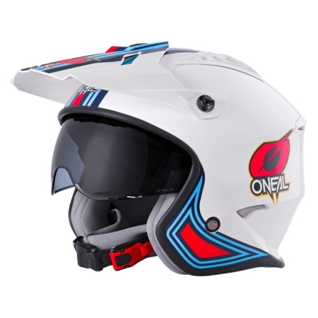 The open helmet O’Neal Volt MN1, ABS, gloss, white/red, s