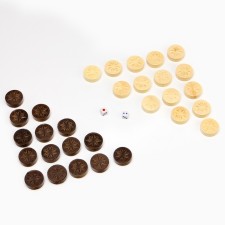 A set of chips for the Nard 