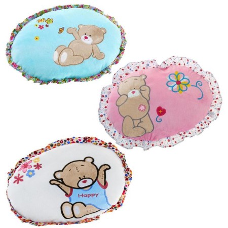 Soft toy-podushka oval, with a bear, species mix-1
