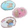 Soft toy-podushka oval, with a bear, species mix