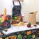 Apron "Ethel: Cook Master" 60x65 cm, 100% HL, sarzha 190 gr/m2
