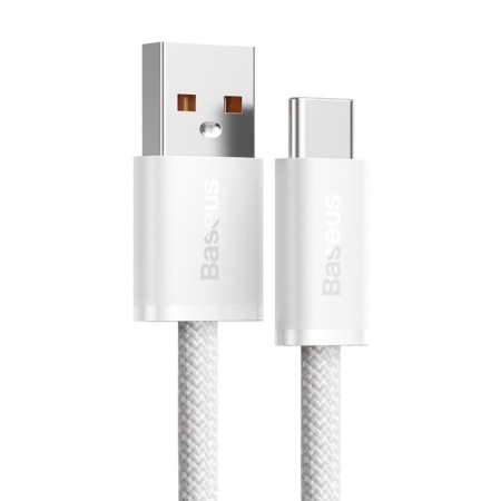 Cable Baseus, Type -C - USB, 100W, 1 m, white-2