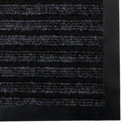 Moisted rug -drinking ribbed "Barrier", 60 × 90 cm, color gray color-2