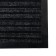 Moisted rug -drinking ribbed "Barrier", 60 × 90 cm, color gray color