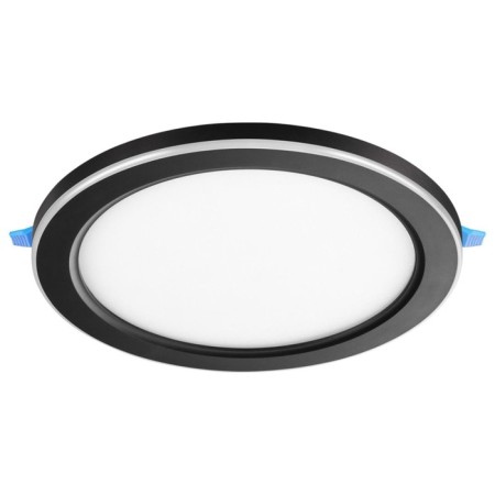 Luminer built -in LED NovOCH. Span, 12W, LED, 30x170x170 mm, black color