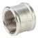 The coupling Stout SFT-0006-114114, 1 1/4 ", internal/internal thread, nickelled brass