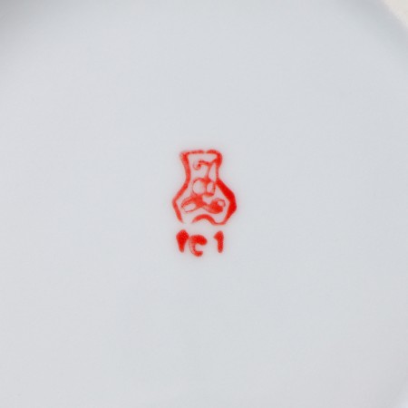 Porcelain plate "Chamomile", D = 17 cm, white-3