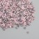 Glass 9/0 "Cylinders. Pink" two -tone, 450 g does not fade