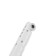 Roller guides tundra, l = 450 mm, thickness 0.8 mm, white, 2 pcs.