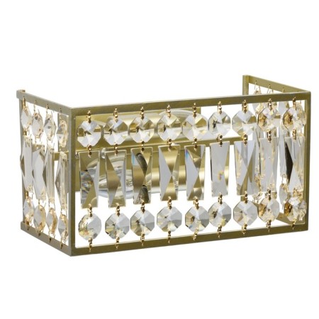 Bra "Monarch", 2x40W E14, color gold, champagne