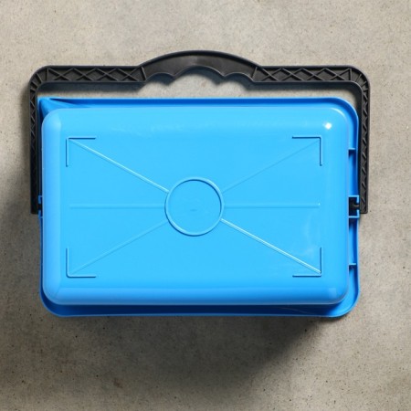 Maular bucket, 8 l, plastic, blue mix-3