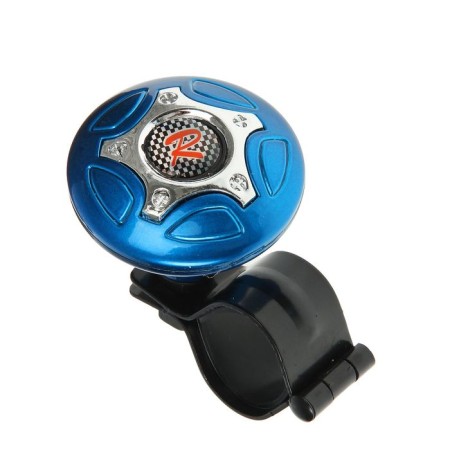 Handle on the steering wheel Nova Bright, blue / chrome