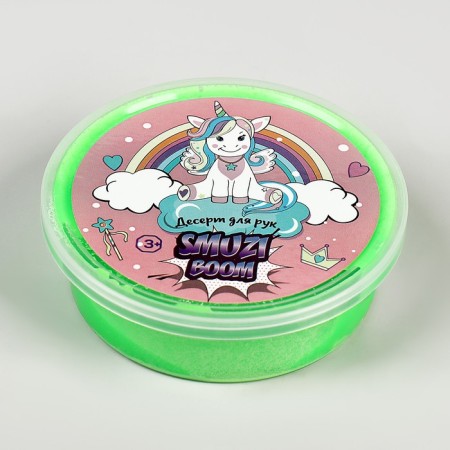 Smuzi Boom hand dessert, 120 g, green neon