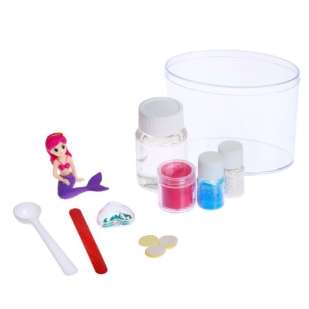 Set for experiments "Colloidal Garden", with a beautiful mermaid-2