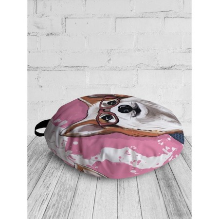 Style Corgi Pillow, Decorative, D = 52 cm-1
