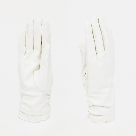 Gloves are female, dimensionless, with insulation, white color