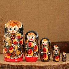 Matryoshka 5 puppet 