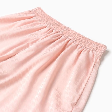 Female pajamas (shirt and shorts) KAFTAN SILK, R.44-46, pink-9