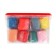 Modeling dough, 25 colors, 1,500 g, "gamer", in a plastic container, accessories as a gift