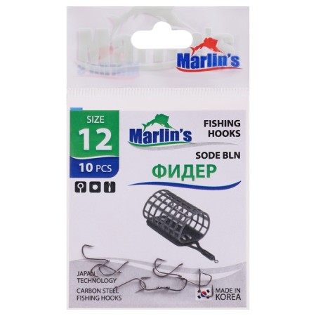 Hook Marlin’s Sode Bln No. 12, 10 pcs.