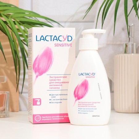 Lactacid lotion for intimate hygiene for sensitive skin, 200 ml