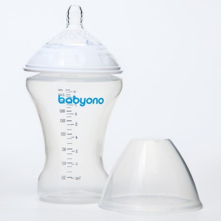Anticolus bottle Babyono, 260 ml, wide throat.
