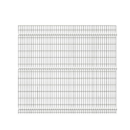 Panel fence, 1.47 × 2.7 m, cell 55 × 235 mm, d = 3.8 mm, “barrier”