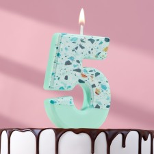 Candle for the Mosaica cake, number 