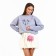 Female bag on a magnet, pink color