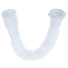 Труба гофрированная Aquant, 1 1/2" х 40/50 мм, L=360-730 мм