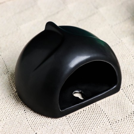 Cashpo suspended "silhouette" Black, 11x6cm-3