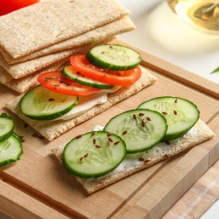 Baked wheat bread, without sugar, 60 g.-2