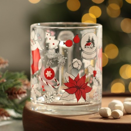 New Year! Glass Glass "New Year's Comple" 300 ml-1
