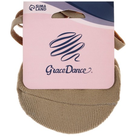 Grace dance semi -wrappers, with silicone elastic band, p. S2, beige color-6