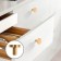 Handle button Cappio PK325, D = 30 mm, color gold