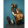 Figure "Phantom", polystone, 150 cm, color gold