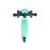 MAXISCOO Baby Delux 2021 scooter with luminous wheels, mint color
