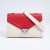 Beige/red