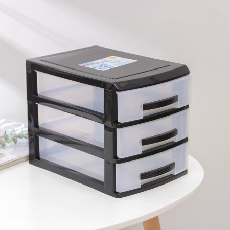 Mini-code 3 sectional, black/transparent color